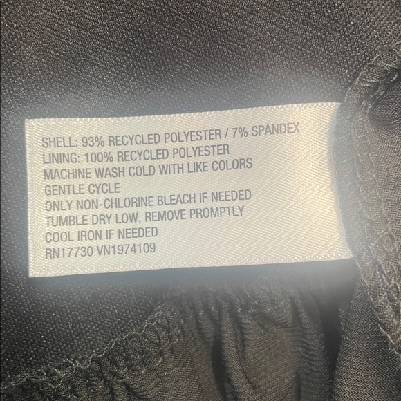 Wild Fable Ruffle Drop Waist High Neck Black Sleeveless Mini Dress Size XXS NWOT - Picture 5 of 5